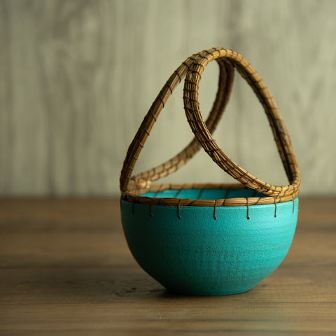 Turquoise Basket