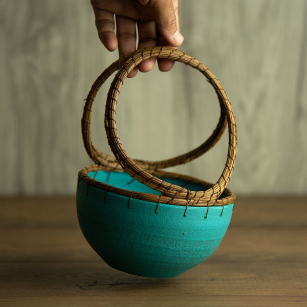 Turquoise Basket