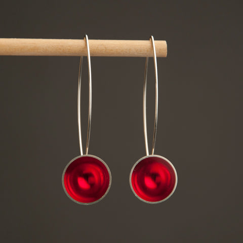 Long Circle Earring