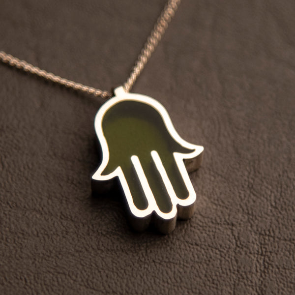 hamsa hand necklace