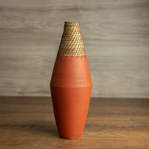 Burnt Orange Diamos Vessel